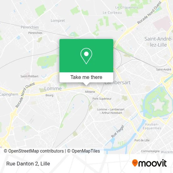 Rue Danton 2 map