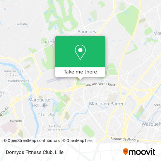 Domyos Fitness Club map