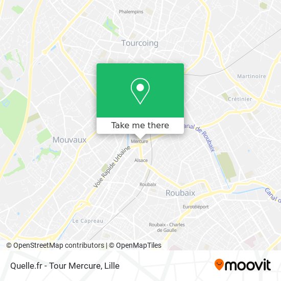 Quelle.fr - Tour Mercure map