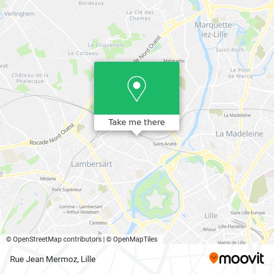 Rue Jean Mermoz map