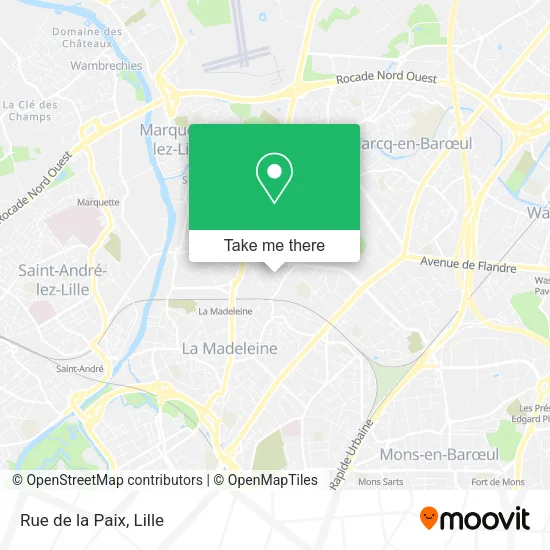 Rue de la Paix map