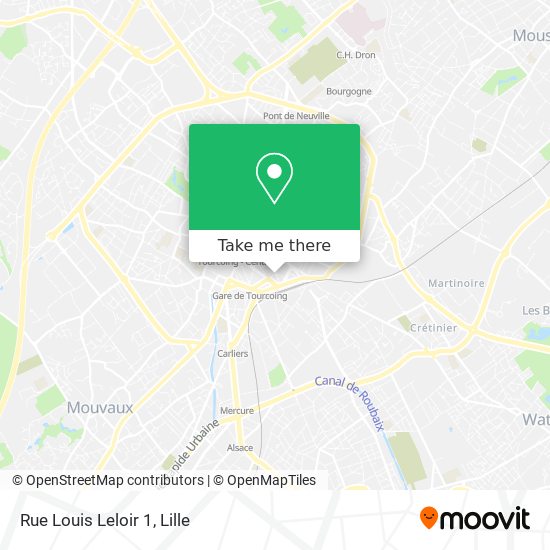 Rue Louis Leloir 1 map