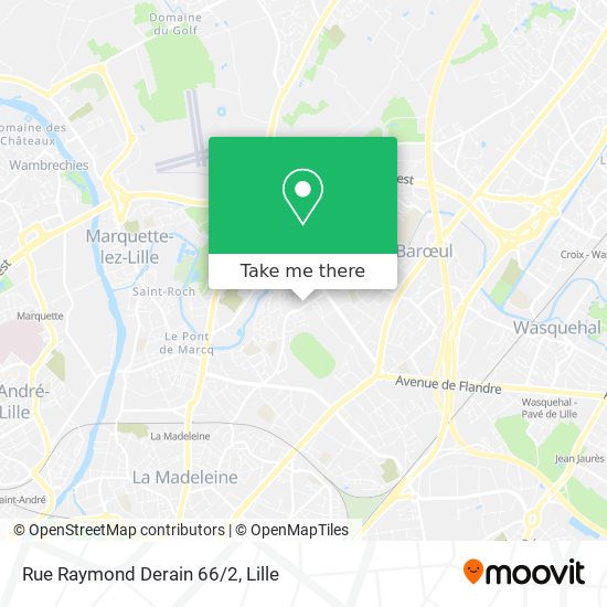 Rue Raymond Derain 66/2 map