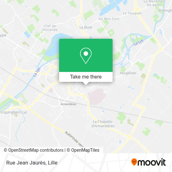 Rue Jean Jaurès map