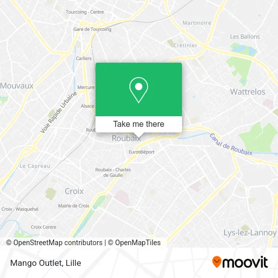 Mango Outlet map