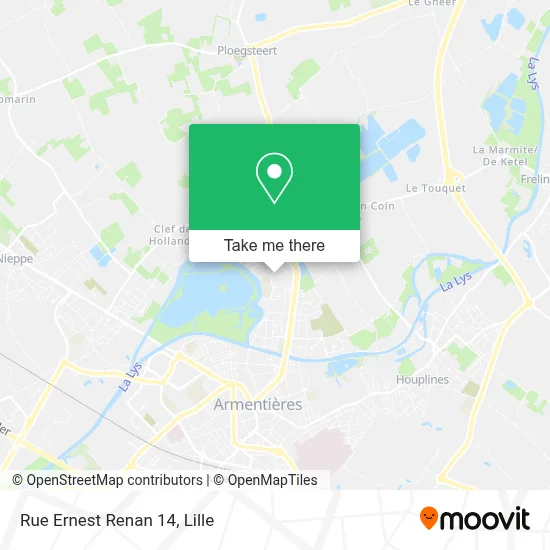 Rue Ernest Renan 14 map