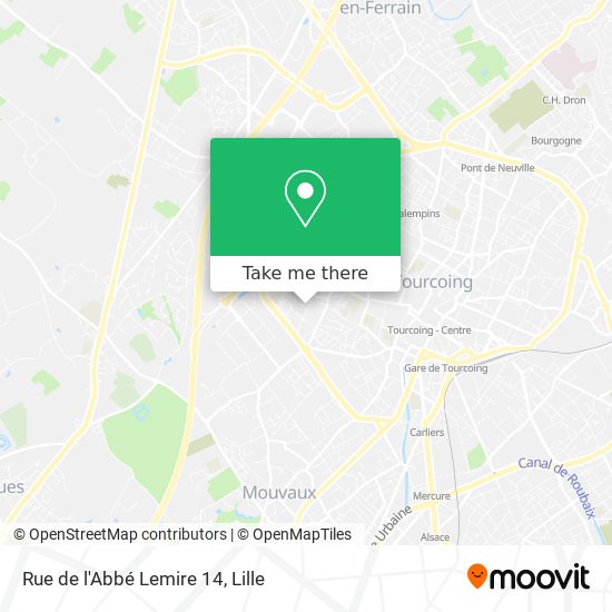 Rue de l'Abbé Lemire 14 map