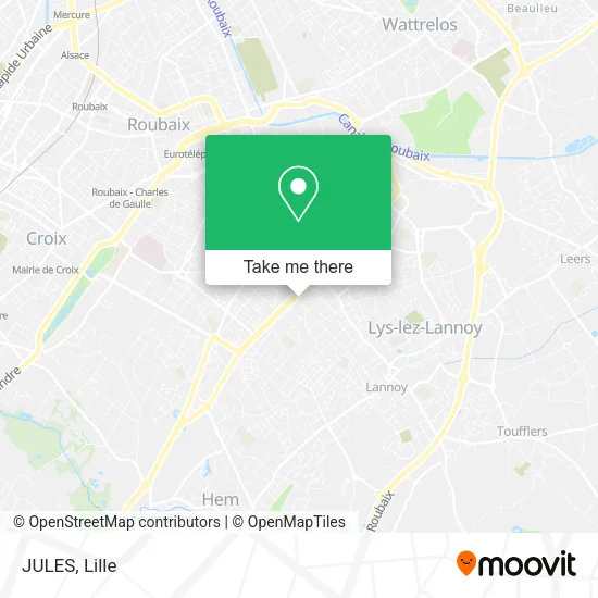 JULES map