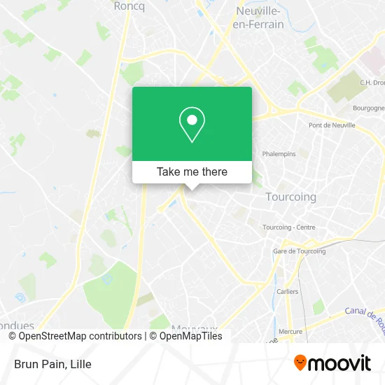 Brun Pain map