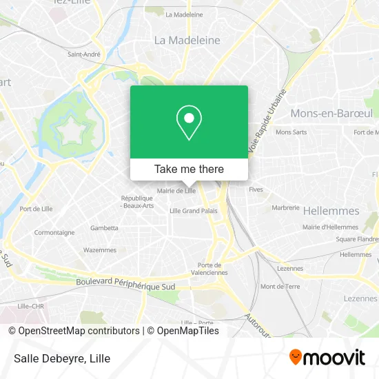 Salle Debeyre map