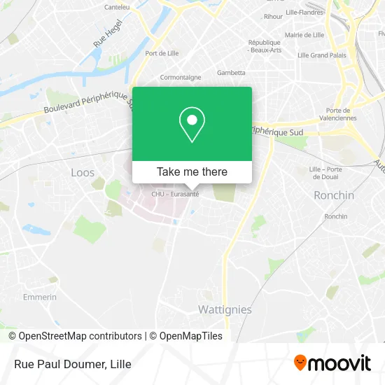 Rue Paul Doumer map