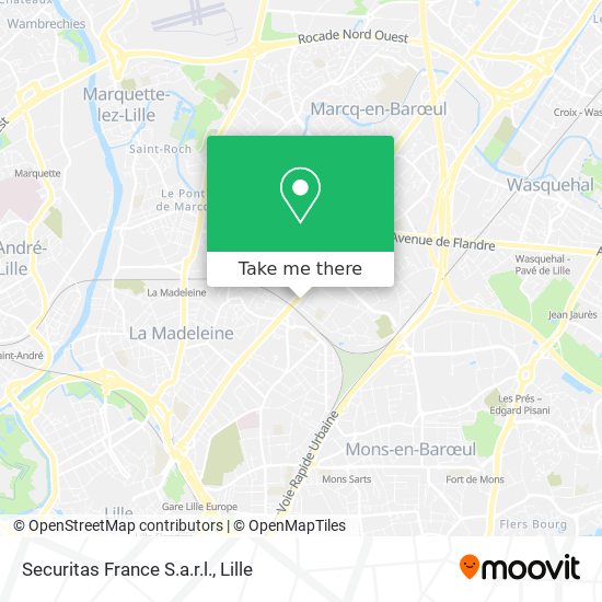 Securitas France S.a.r.l. map