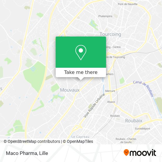 Maco Pharma map