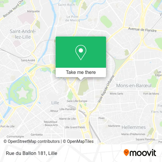 Rue du Ballon 181 map
