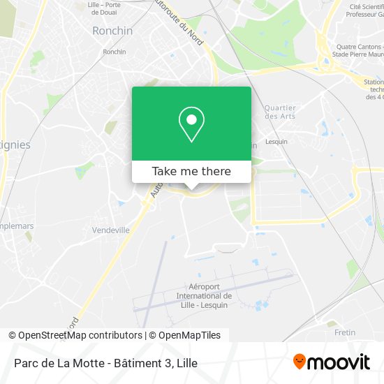 Parc de La Motte - Bâtiment 3 map