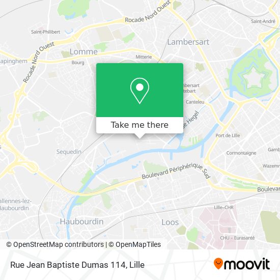 Rue Jean Baptiste Dumas 114 map