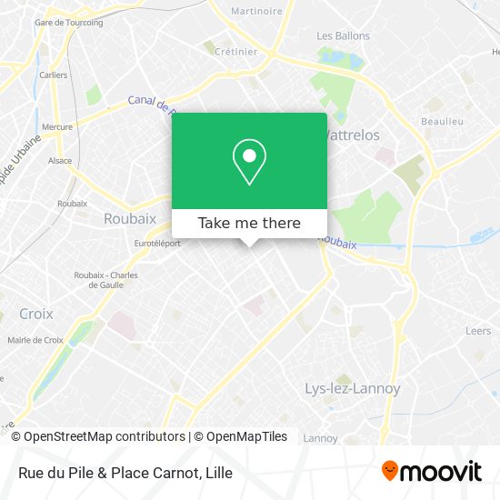 Rue du Pile & Place Carnot map