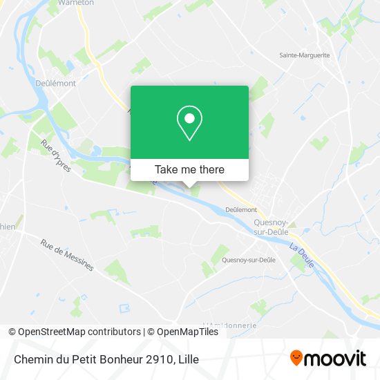 Chemin du Petit Bonheur 2910 map