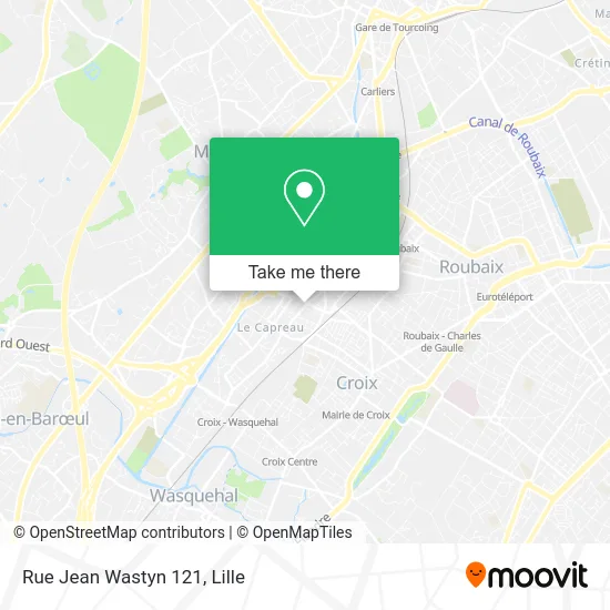 Rue Jean Wastyn 121 map