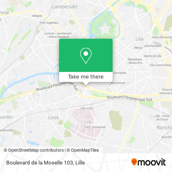 Boulevard de la Moselle 103 map
