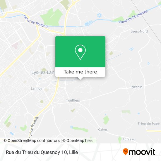 Rue du Trieu du Quesnoy 10 map