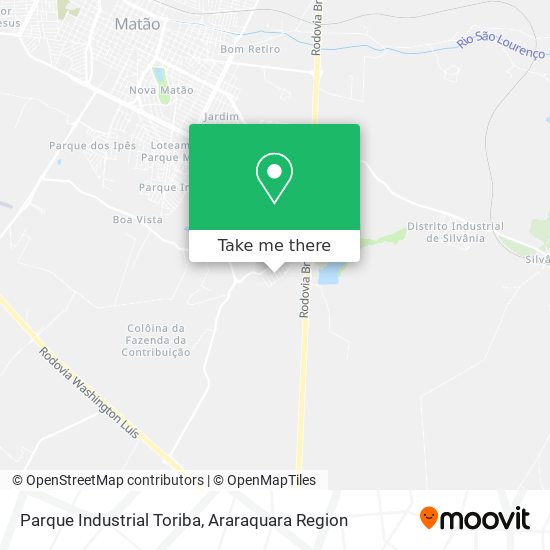 Mapa Parque Industrial Toriba