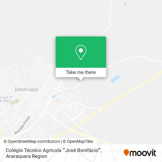 Colégio Técnico Agrícola "José Bonifácio" map