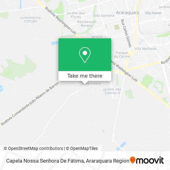 Capela Nossa Senhora De Fátima map