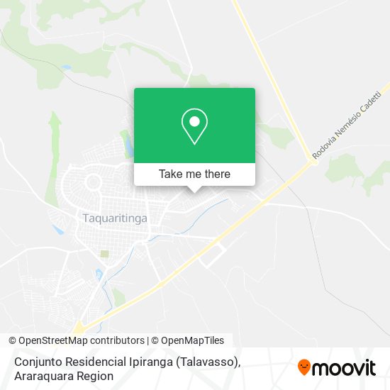 Mapa Conjunto Residencial Ipiranga (Talavasso)