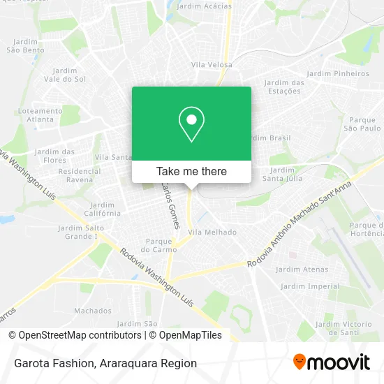 Garota Fashion map