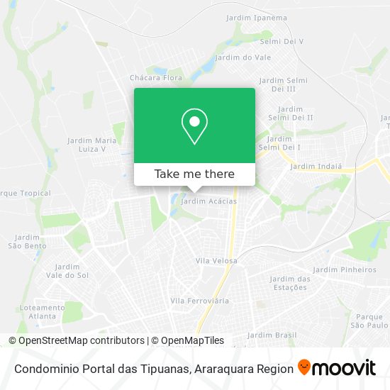 Condominio Portal das Tipuanas map