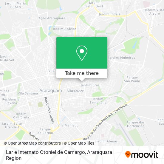 Lar e Internato Otoniel de Camargo map