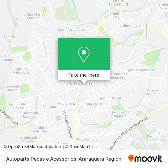 Autoparts Peças e Acessórios map