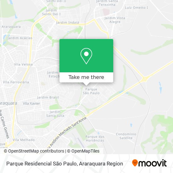 Parque Residencial São Paulo map