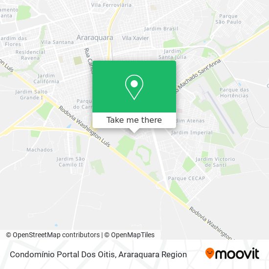 Condomínio Portal Dos Oitis map