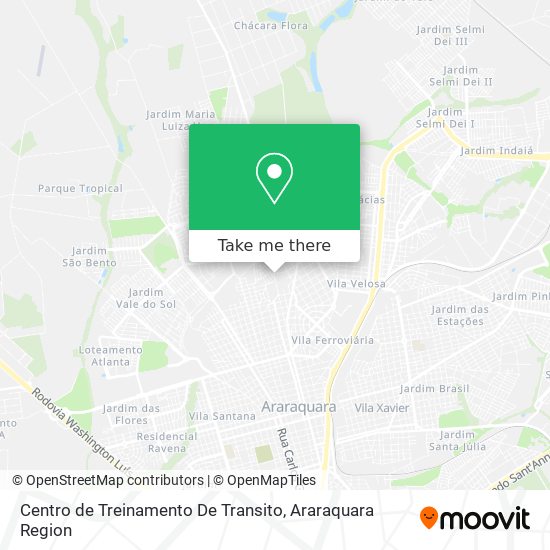 Centro de Treinamento De Transito map