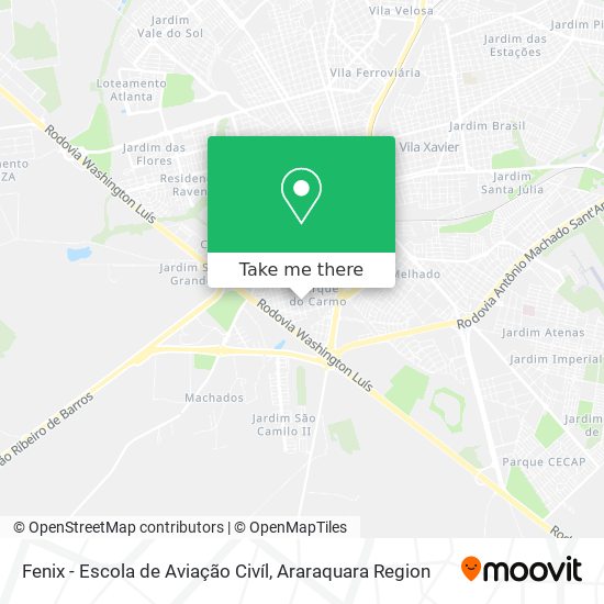 Fenix - Escola de Aviação Civíl map