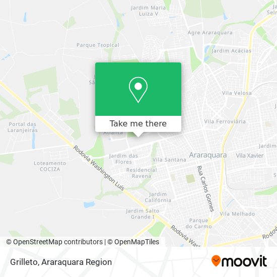 Grilleto map