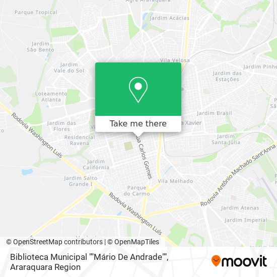 Biblioteca Municipal ""Mário De Andrade"" map