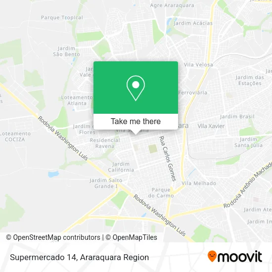 Supermercado 14 map