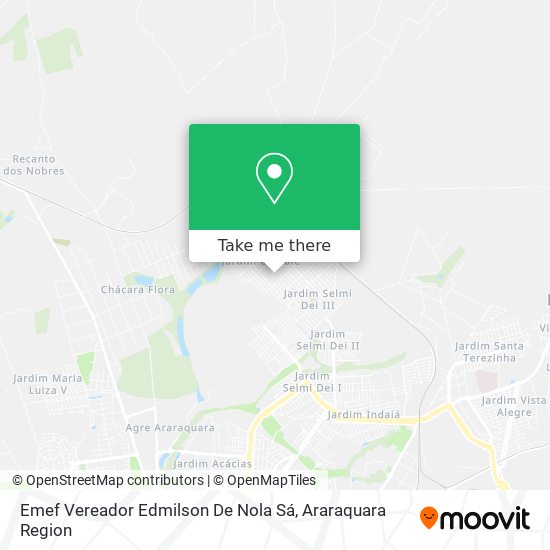 Emef Vereador Edmilson De Nola Sá map