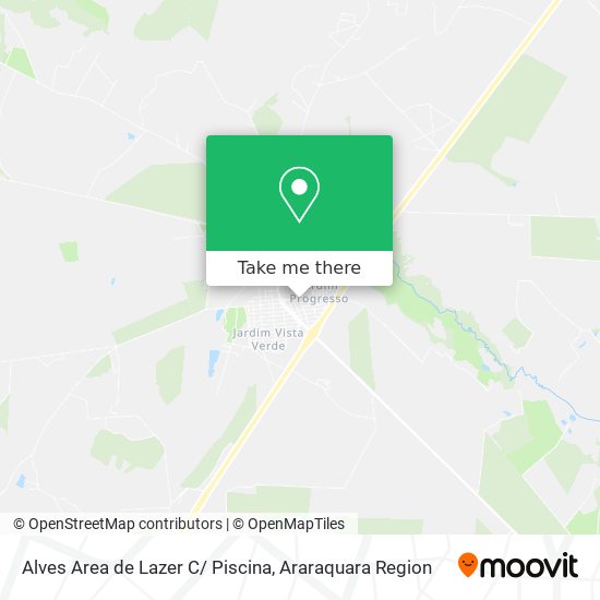 Alves Area de Lazer C/ Piscina map