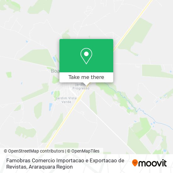 Famobras Comercio Importacao e Exportacao de Revistas map