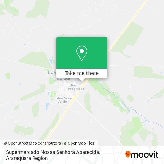 Mapa Supermercado Nossa Senhora Aparecida