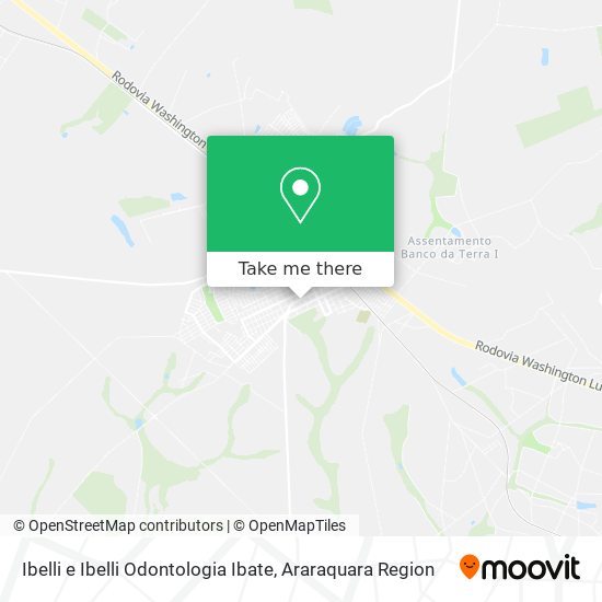Ibelli e Ibelli Odontologia Ibate map