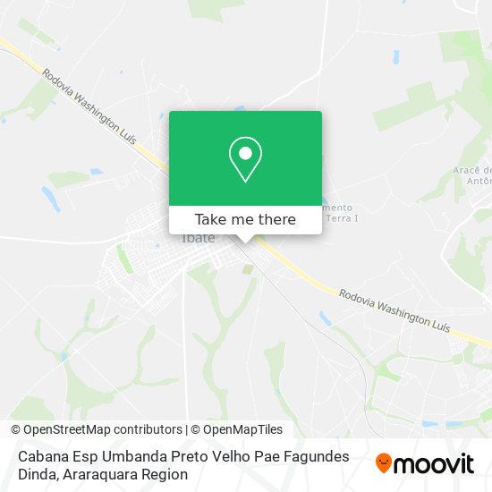 Cabana Esp Umbanda Preto Velho Pae Fagundes Dinda map