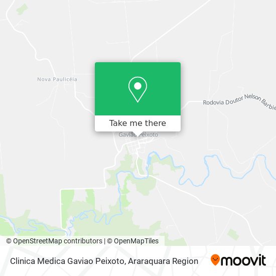 Clinica Medica Gaviao Peixoto map