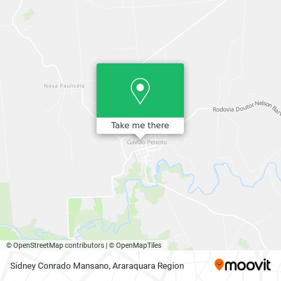 Sidney Conrado Mansano map