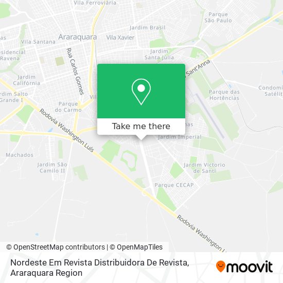 Nordeste Em Revista Distribuidora De Revista map