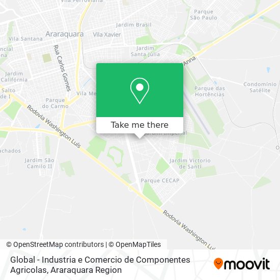 Global - Industria e Comercio de Componentes Agricolas map